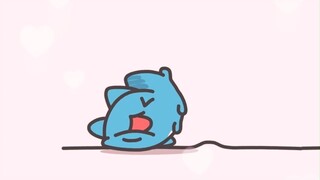 The cat fell down by itself and blames me?