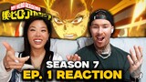 SHE'S A BEAST! | My Hero Academia Season 7 Episode 1 Reaction