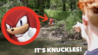 I FOUND KNUCKLES IN REAL LIFE! *Sonic The Hedgehog*