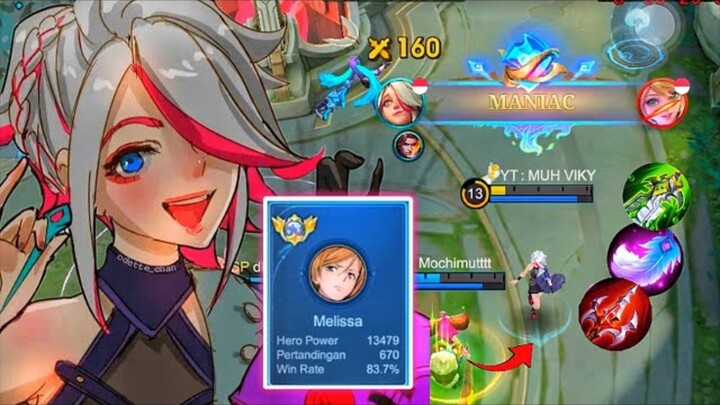 Top Global 1 Melissa !! Build Top 1 Global Melissa - MLBB