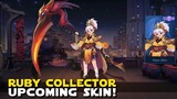 UPCOMING RUBY COLLECTOR SKIN! | SUZAKU THEME! | MOBILE LEGENDS RUBY NEW UPCOMING SKIN 2022