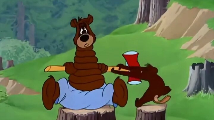 This is Old Bear Liu’s rapid tree-felling, dam-building method. He’d only meant to help the beavers 