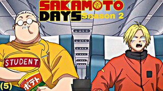 6 Sakamoto & Shin | Undercover Students para Makarating sa JCC | Sakamoto Days S2 TAGALOG
