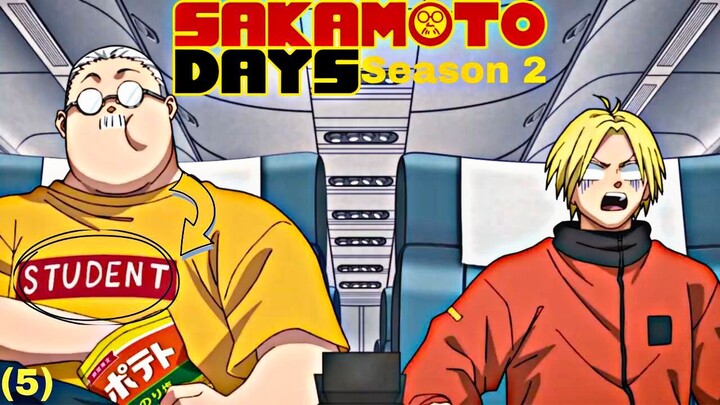 6 Sakamoto & Shin | Undercover Students para Makarating sa JCC | Sakamoto Days S2 TAGALOG