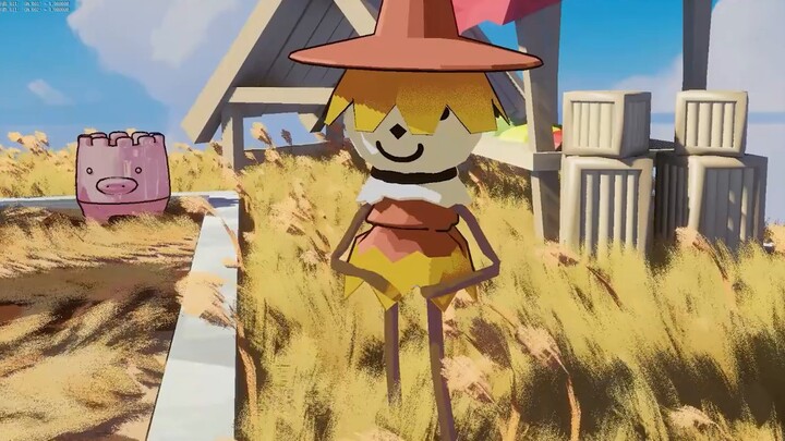 What! Blender can also be used as a game engine?——Healing game demo