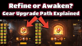 Refine or Awaken? | Advanced Equipment Upgrade Guide - Rise of Kingdoms