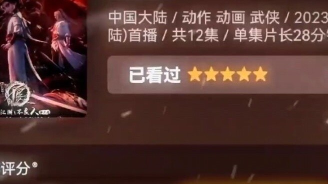 Berapa rating Orang Jahat 6 di Douban 9.6?