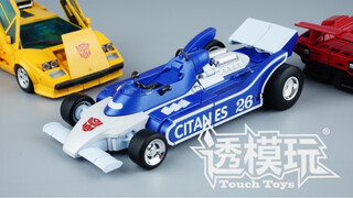 【变形金刚随时变形状】 简约稳重 FT幻影 Fanstoys FT-49 幻影 G1变形金刚 汽车人 MP比例 阿然透模玩 透模玩速变