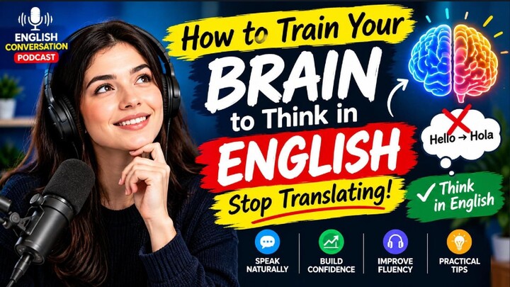 How to Train Your Brain to Think in English 🧠
