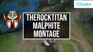 TheRockTitan cục đá biết bay  MALPHITE #lol