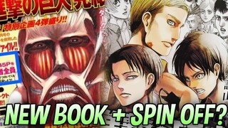 Attack On Titan NEW CHARACTER BOOK + Spin-Off Clarification!