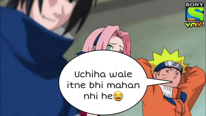 Naruto roasted SasukeðŸ˜‚ | Naruto being savage for a moment | Naruto hindi sony yay