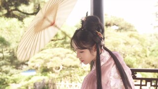 【国风】快来看呐～小姐又在园子里翩翩起舞啦～结尾有惊喜哦！！