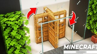 [Minecraft] How to make an automatic revolving door! (No mod required)