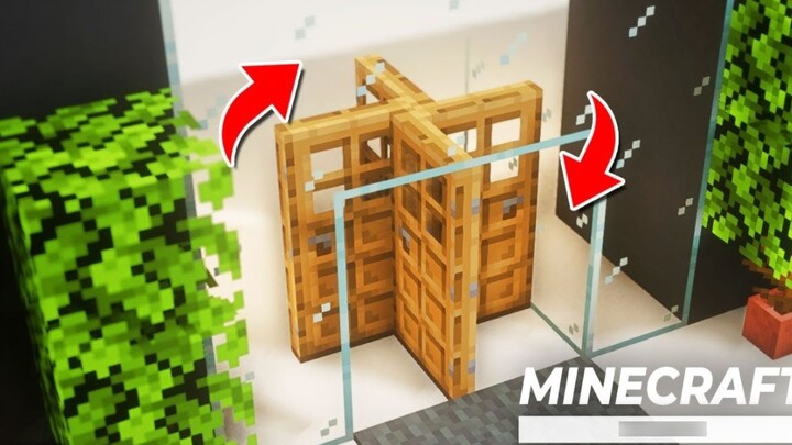 [Minecraft] How to make an automatic revolving door! (No mod required)