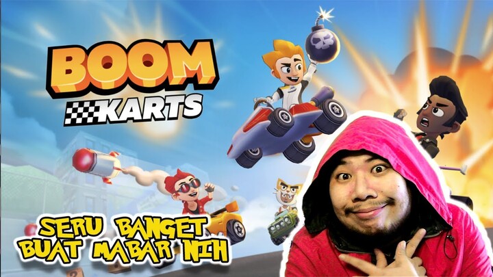 BOOM KART [ ANDROID ] - GAME RACING RINGAN BANGET !! SERU BUAT MABAR BARENG TEMEN NIH ~ #COBAINGAME