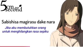 Lagu Dari Anime 5 Cm Persecond Full Lirik