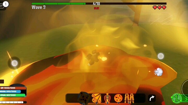 Showcase darknees and magma