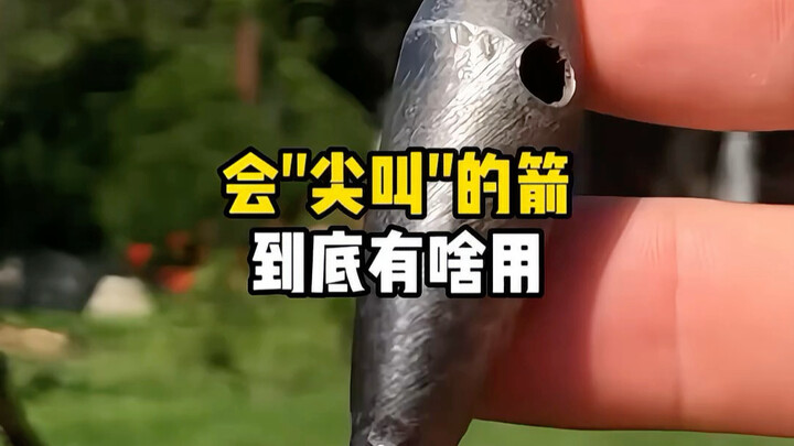 ธนูที่ “ส่งเสียงกรี๊ด” ได้ มีประโยชน์อะไรกันนะ? #ธนู #ลูกศรเสียงหวีด