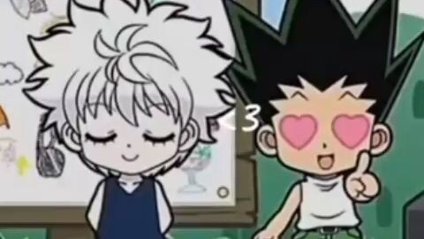 gay killua kiss gon