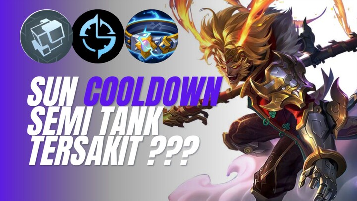 Ngejar Musuh Gampang Keluar War Juga Gampang | Sun Cooldown | Mobile Legends