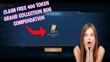 How to get Free 400 Token Grand Collection Benefits event Rewards | Mobile Legends Bang Bang