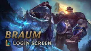 Braum, the Heart of the Freljord | Login Screen - League of Legends