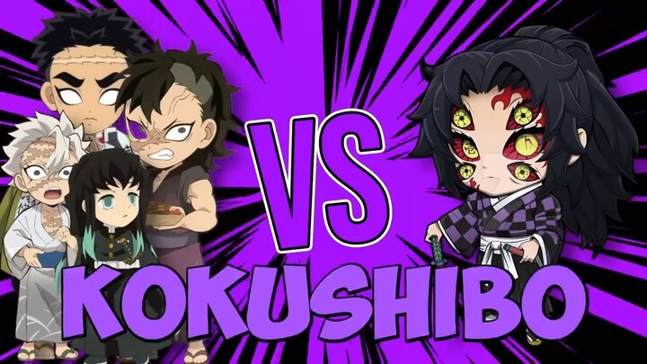 Kokushibo VS The Demon Slayers Battle