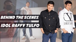 BTS with IDOL RAFFY TULFO| WANTED ANG SERYE PHOTOSHOOT| Gideon Estella PH