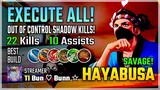 Execute Them All! Hayabusa Best Build 2020 Gameplay by TI Bun ♡ Bunn ☆ | Diamond Giveaway