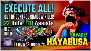 Execute Them All! Hayabusa Best Build 2020 Gameplay by TI Bun ♡ Bunn ☆ | Diamond Giveaway