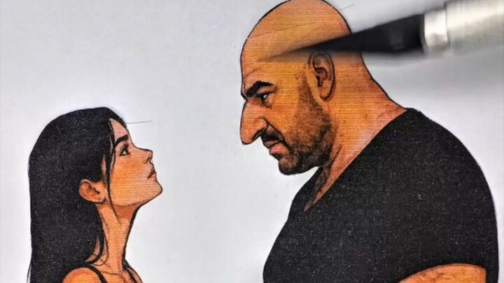 Wait for end 😞#art#drawing#love#viral