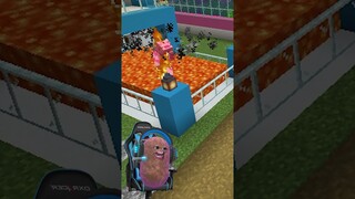 UBAH AIR JADI LAVA !! PRANK PALING NGAKAK DIMINECRAFT !! Feat @sapipurba  #shorts #short