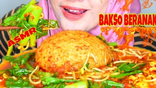 ASMR BAKSO BERANAK KUAH PEDAS|INDOMIE BAKSO| BAKSO BANDUNG || ASMR INDONESIA