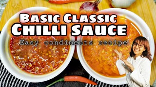 BASIC CLASSIC CHILLI SAUCE | HONEY CHILLI SAUCE