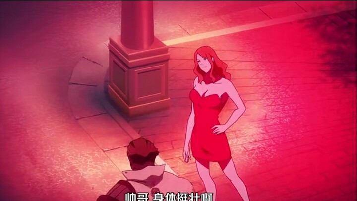 The beauty was soliciting customers, but unexpectedly, the elder brother actually...