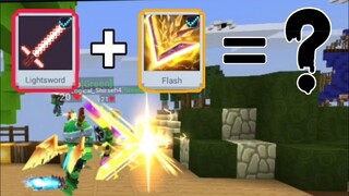 New Lightsword + Flash Sword Effect in Bedwars Blockman Go