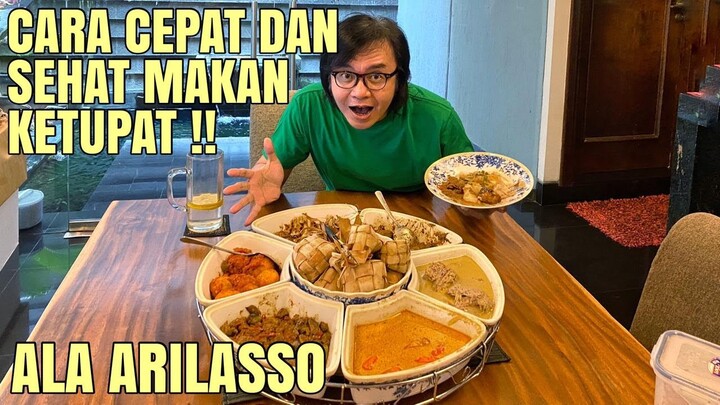LEZAT !! KETUPAT LENGKAP ALA ARILASSO