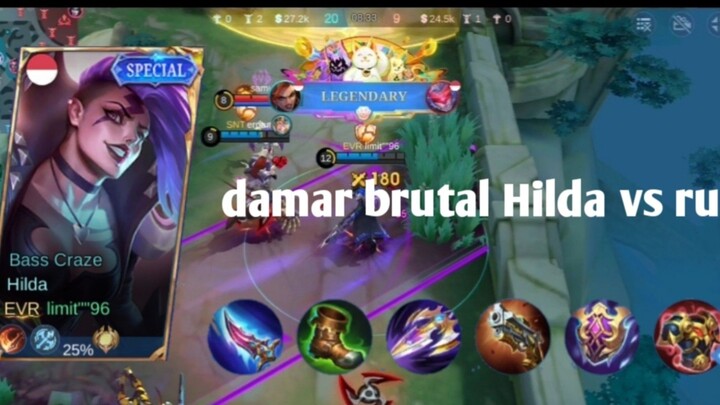 Hilda vs rubi Siapakah yg juara