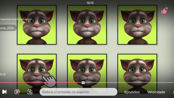assistindo talking tom shorts episódio 10