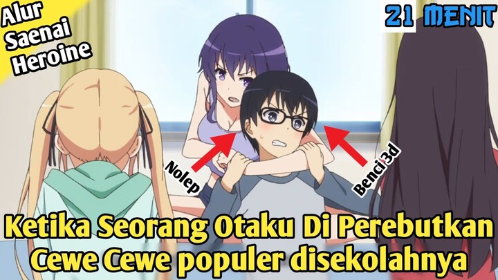 Pecinta 2d Yang Populer Di Kalangan Wanita - Alur Cerita Anime Saenai heroine