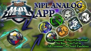 [Old] MPL Analog  - ML Tournament App. Analog Controller Joystick 100% Working. Analog