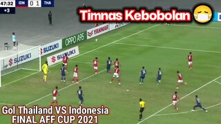 Timnas Kebobolan... Gol Indonesia VS Thailand / Final AFF CUP 2021