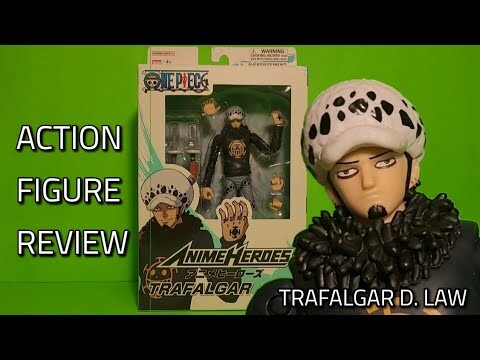 Anime Heroes Trafalgar D. Law Action Figure Review