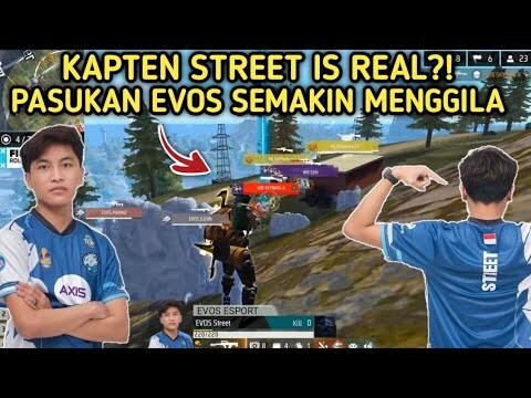 PECAH! EVOS STREET & PASUKAN EVOS SEMAKIN MEMANAS! BACKUPNYA NGERI | Turnamen Freefire Terbaru