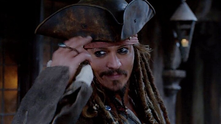 รวมซีนแจ็ก สแปร์โรว์จากหนังเรื่อง Pirates of the Caribbean