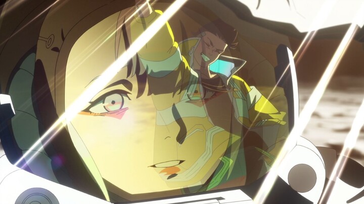 Saat Lucy sendirian di bulan, aku tidak bisa menahan diri saat bayangan David muncul... "Cyberpunk: 