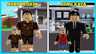 Ayah Miskin VS Ayah Kaya (Brookhaven) - Roblox Indonesia