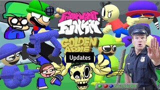 Golden Apple Updates ALL Characters 1.2 | Upcoming Characters | FNF Dave Bambi Golden Apple Updates