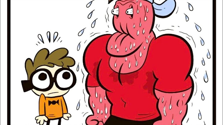 Jocks và mọt sách: Khoai tây chiên rất cay làm cháy cửa thép thô
